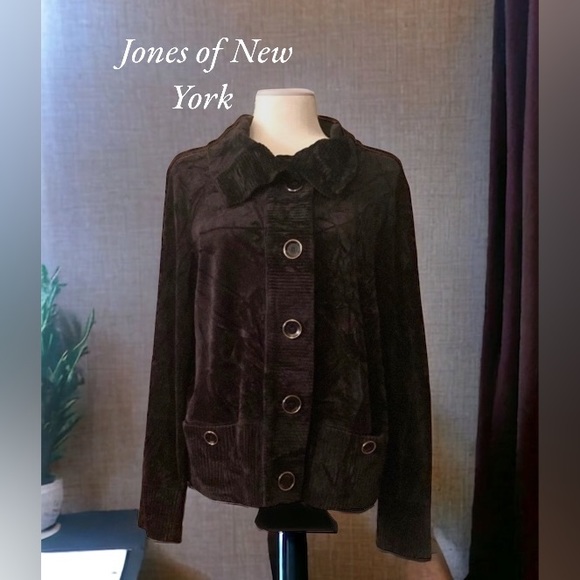 Jones New York Jackets & Blazers - Crushed Velvet